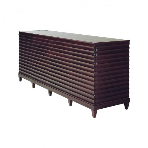  Fluted low cabinet BA3400