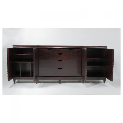  Fluted low cabinet BA3400